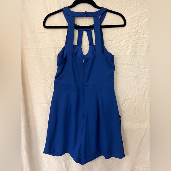 Bisou Bisou Royal Blue Romper - Picture 5 of 9